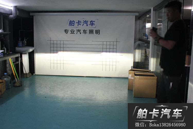 福睿斯車燈改裝ST內(nèi)膽，升級海拉5透鏡，搭配飛利浦xv燈泡
