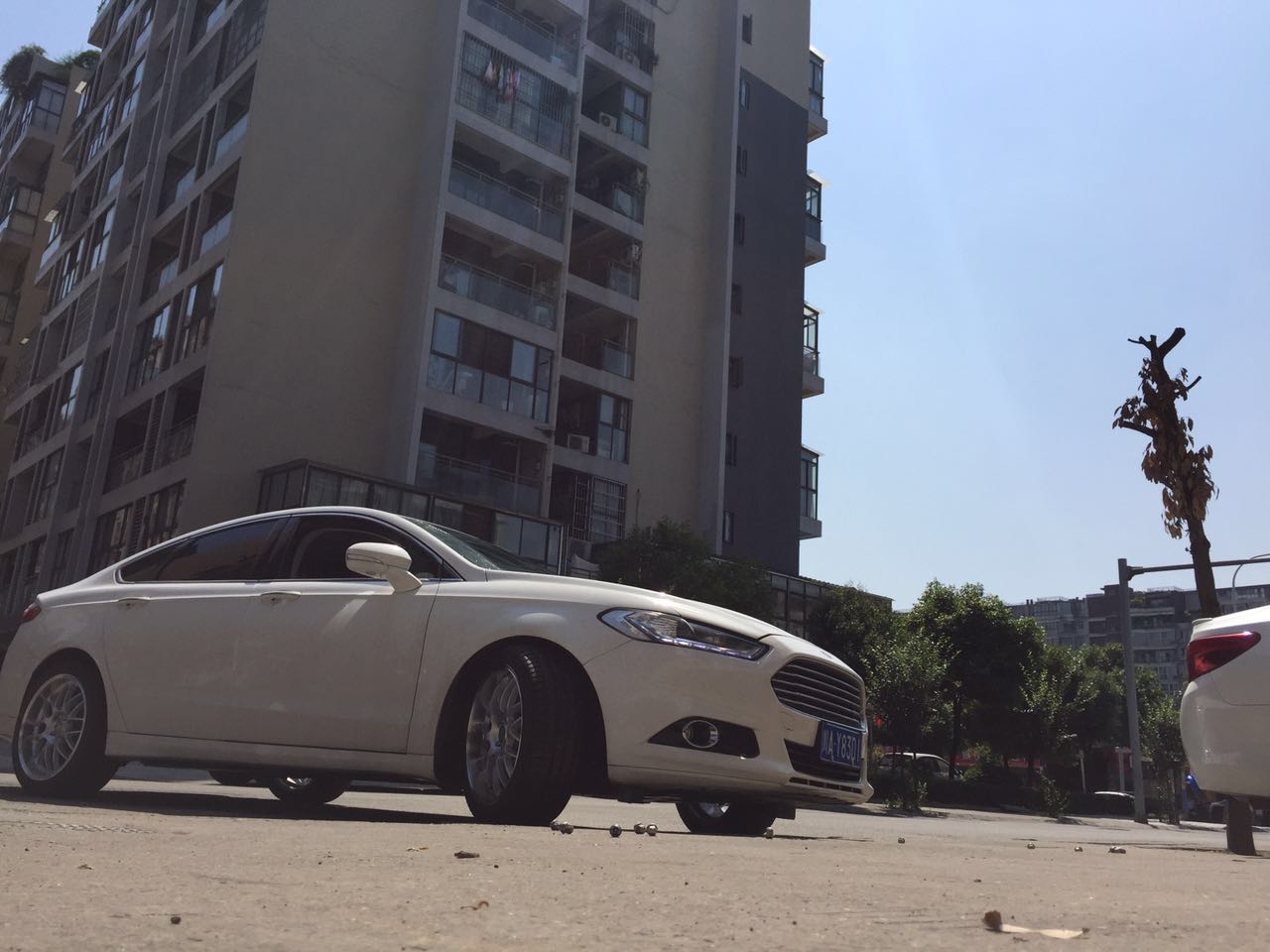 福特蒙迪歐17寸升級19寸爆龜輪轂 245 40R19米其林輪胎