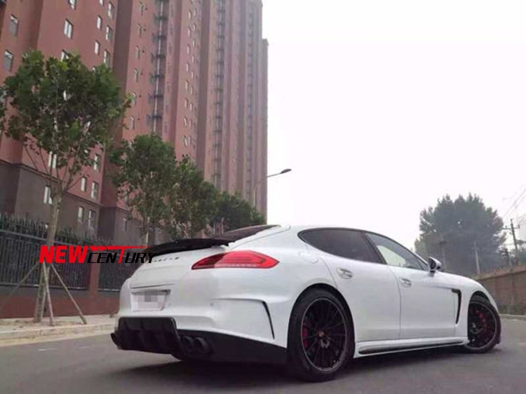 新款保時捷帕拉梅拉改裝vorsteiner大包圍 panamera970碳纖維包圍