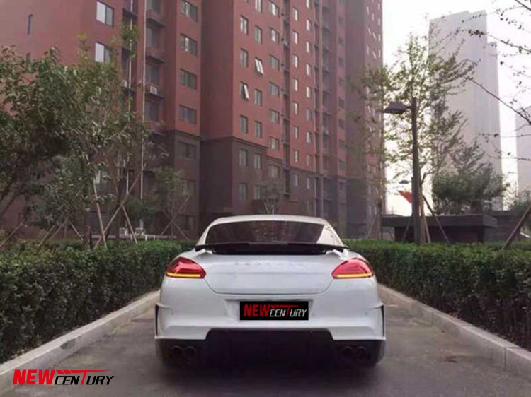 新款保時捷帕拉梅拉改裝vorsteiner大包圍 panamera970碳纖維包圍