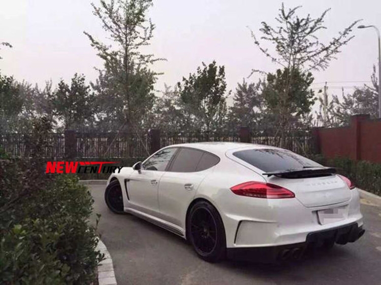 新款保時捷帕拉梅拉改裝vorsteiner大包圍 panamera970碳纖維包圍