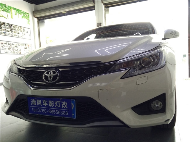 豐田銳志車燈升級原裝全新海拉6——清風(fēng)車影燈改——
