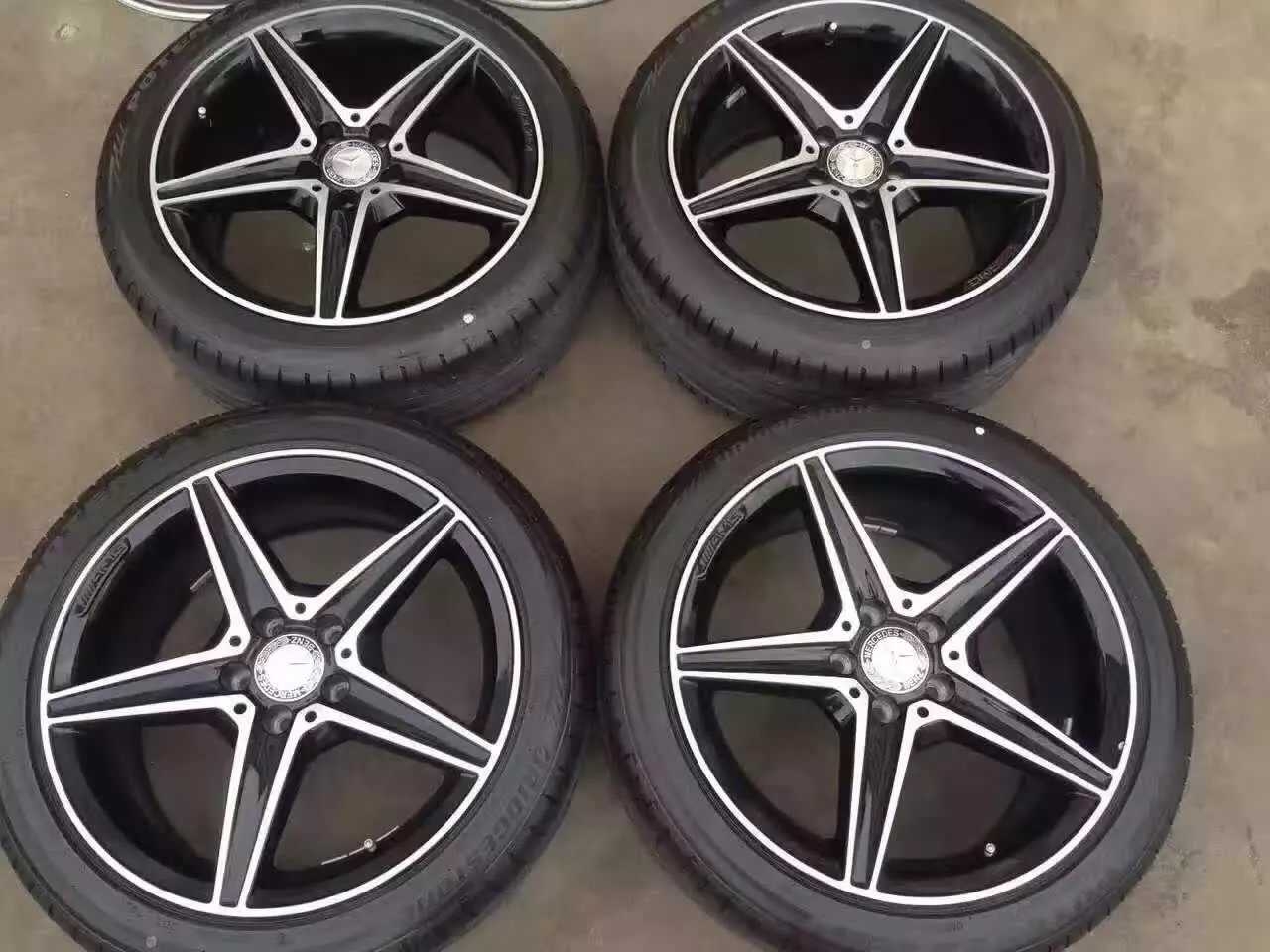 奔馳，裝原裝 18寸 AMG