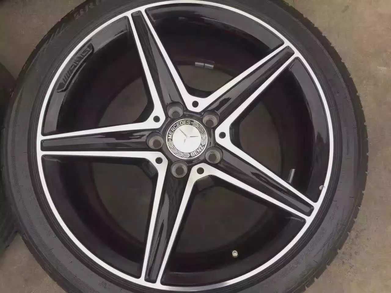 奔馳，裝原裝 18寸 AMG