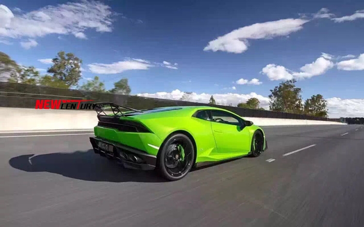 蘭博基尼LP610改裝碳纖維尾翼 Lamborghini LP600DMC碳纖維大尾翼