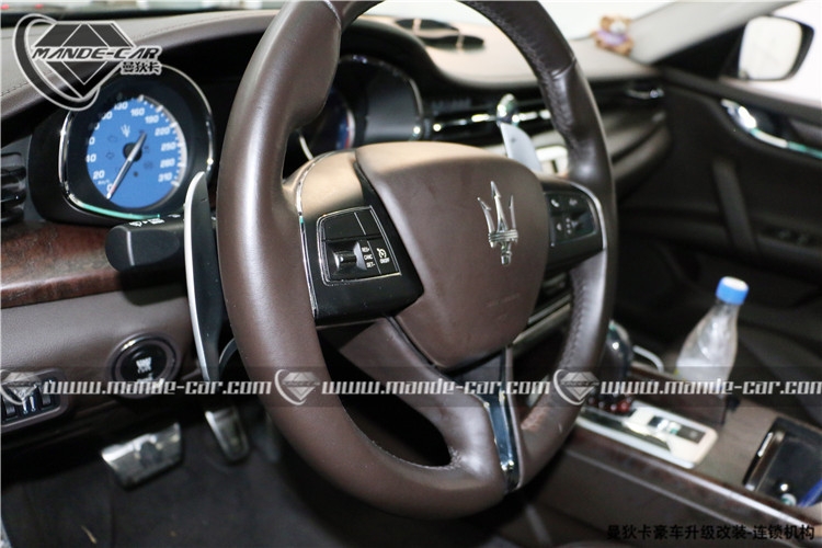 總裁沒換擋撥片？教你一改Maserati方向盤撥片