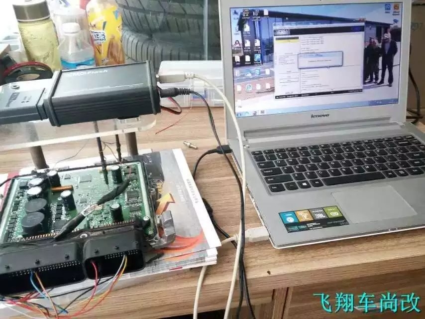 《河南飛翔車尚改》奔馳E200L進(jìn)店ECU升級(jí)