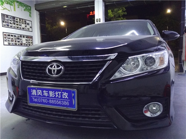 豐田凱美瑞車燈升級(jí) 海拉六透鏡 歐司朗套餐改裝 氙氣大燈升級(jí)——清風(fēng)車影燈改