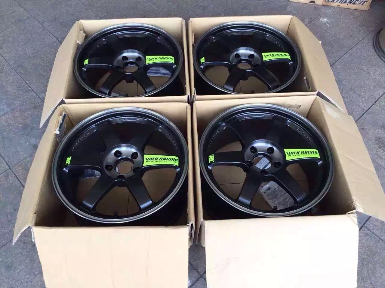 RAYS TE37SL 限量綠標(biāo) 18寸 112 極品數(shù)據(jù)