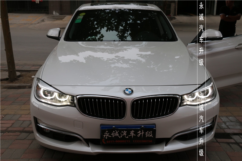 【永誠(chéng)汽車】石家莊寶馬五系GT改裝哈曼卡頓高音中音