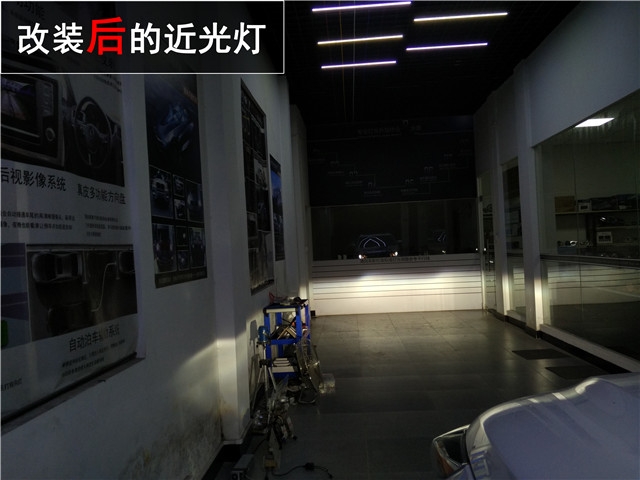 漢蘭達車燈升級 定制款海拉五雙氙透鏡 惡魔眼改裝 氙氣大燈升級—清風車影燈改