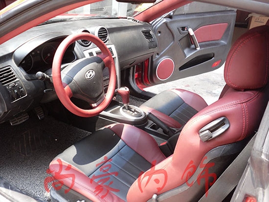 酷派小跑內(nèi)飾改裝升級(jí)