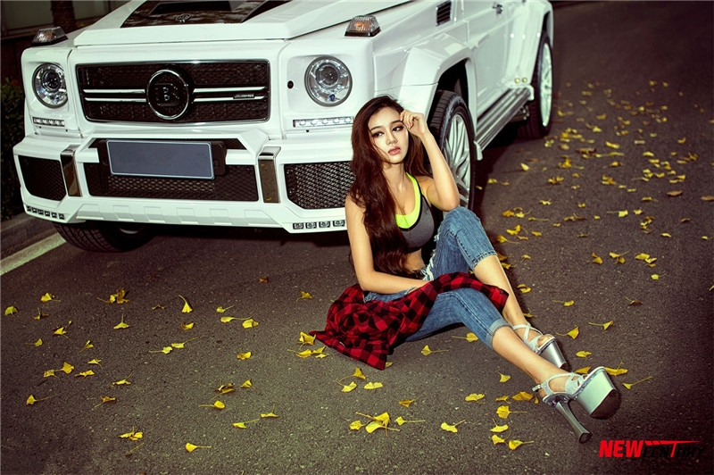 香車美女 奔馳G級 BRABUS