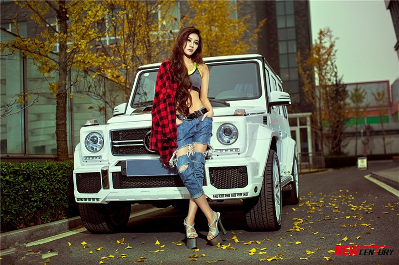 香車美女 奔馳G級 BRABUS