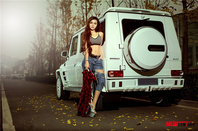 香車美女 奔馳G級 BRABUS