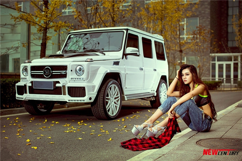 香車美女 奔馳G級 BRABUS