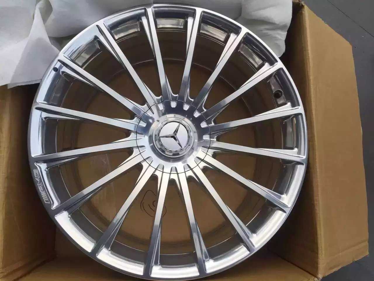 奔馳 S400 升級 20寸 S65 鍛造，完工