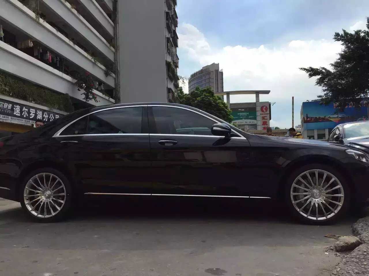 奔馳 S400 升級 20寸 S65 鍛造，完工