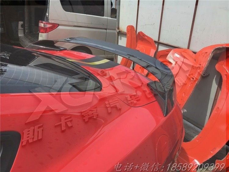 新野馬改裝正版GT350碳纖維立體尾翼