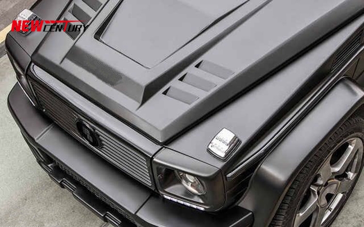 奔馳G級改裝碳纖維機蓋 G500改裝Prior Design引擎蓋 G5563大包圍
