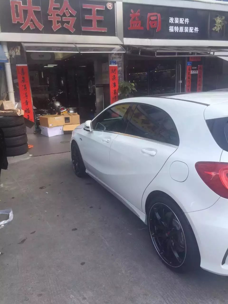 奔馳，換RAYS G25 完工