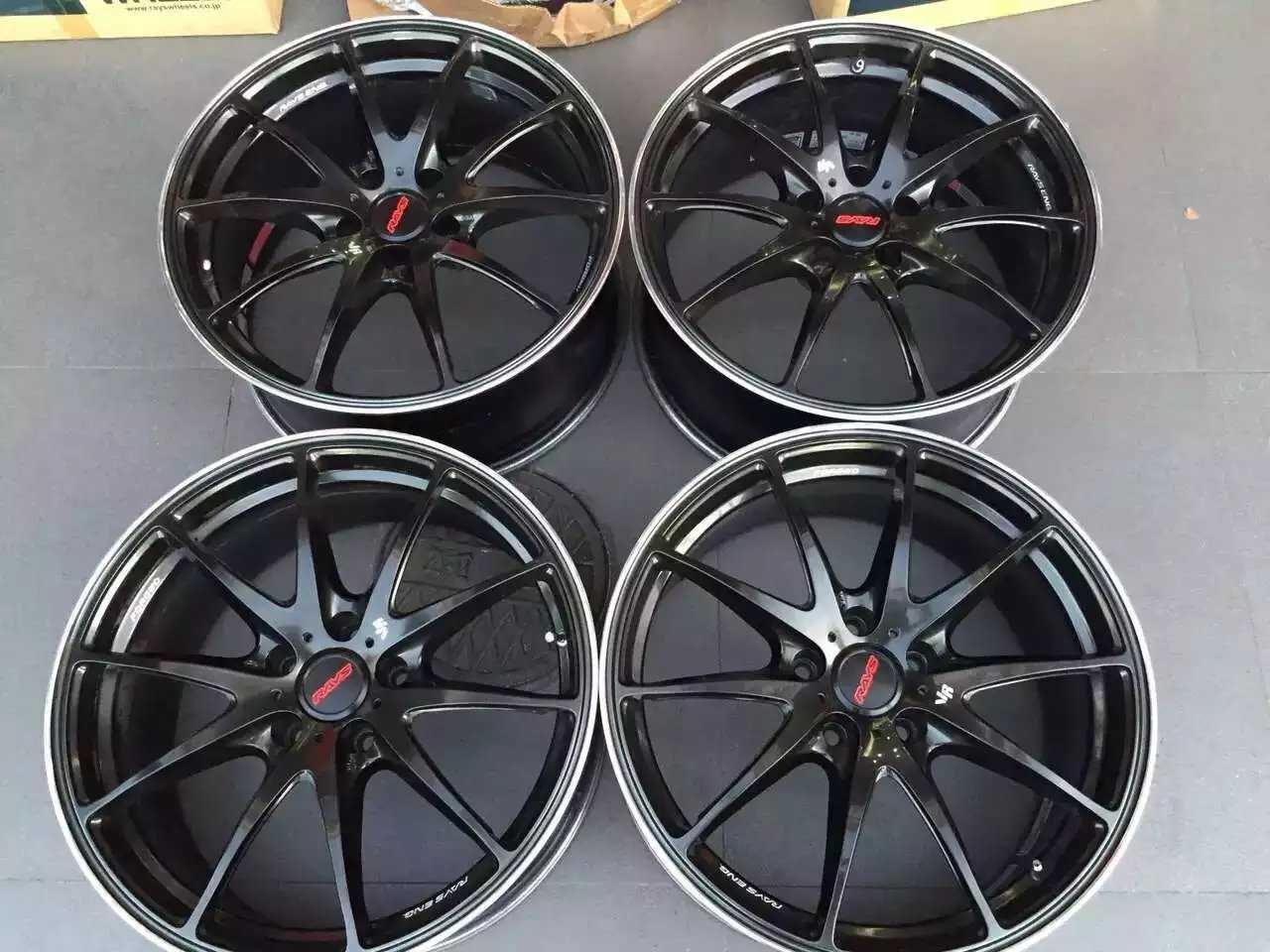 奧迪，換 RAYS G25  18寸，完工！
