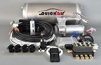 奧迪Q5改裝氣動避震，quickair助你勇攀高峰