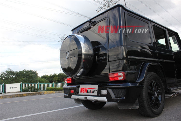 奔馳G級(jí)G55改裝AMG大包圍 奔馳G500 W463改裝G65大包圍中網(wǎng)排氣