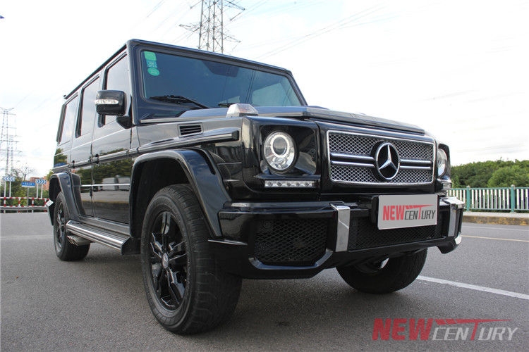 奔馳G級(jí)G55改裝AMG大包圍 奔馳G500 W463改裝G65大包圍中網(wǎng)排氣