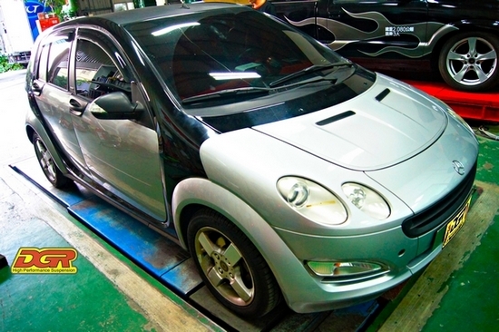 奔馳smart 選擇DGR 真smart