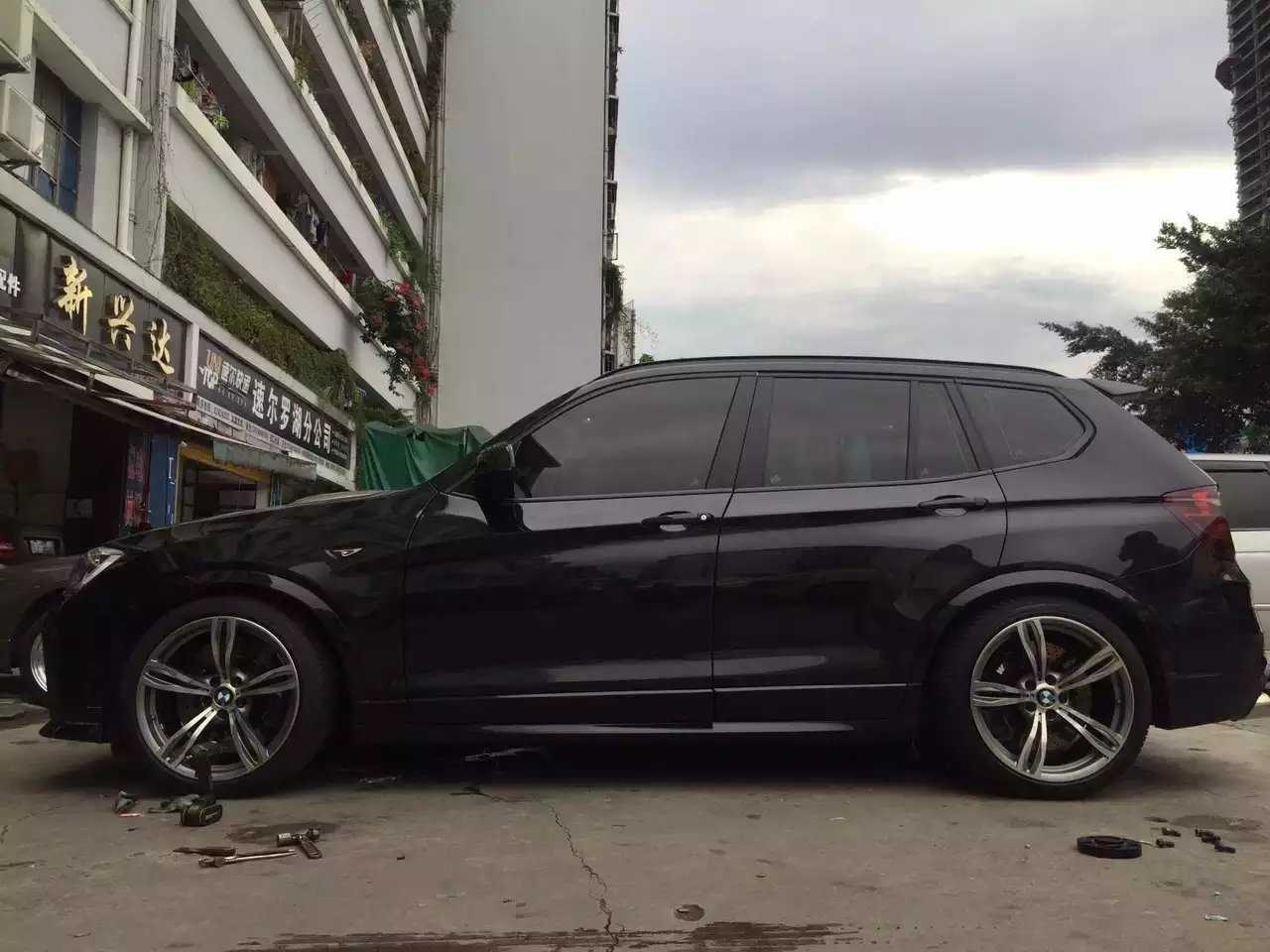 寶馬X3  裝M6 20寸 原裝鍛造