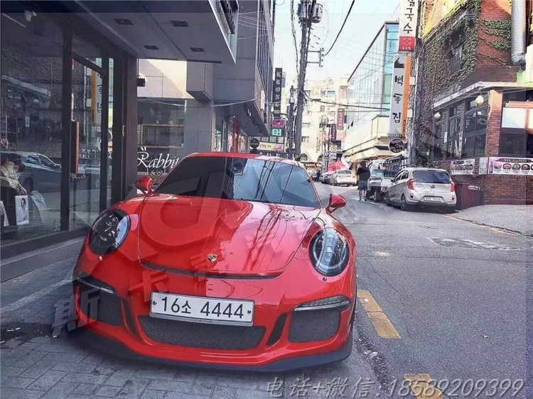 新保時捷911改裝GT款大包圍