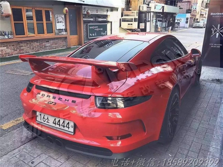 新保時捷911改裝GT款大包圍