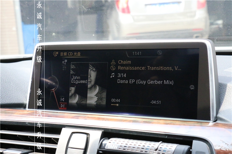 【永誠汽車】石家莊寶馬三系改原廠行車記錄儀，雙色氛圍燈，X5 10.2寸大屏