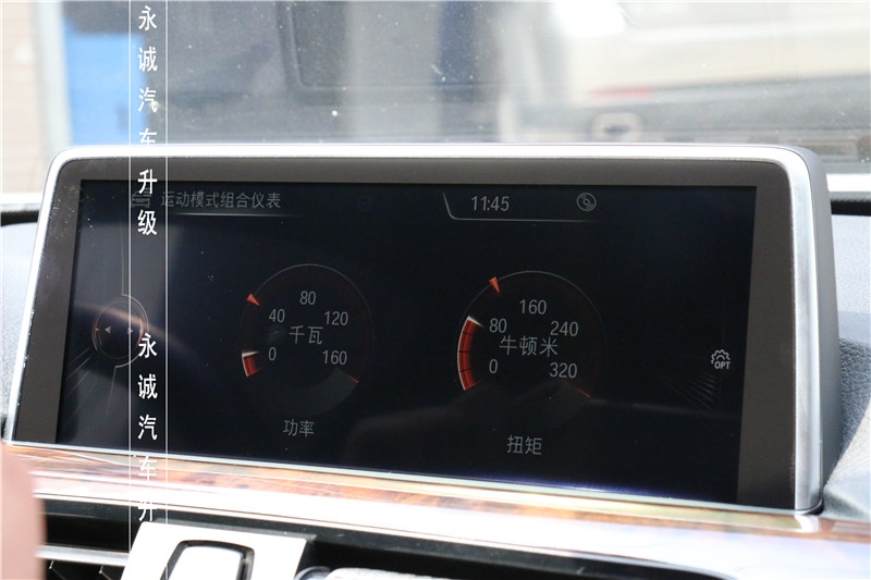 【永誠汽車】石家莊寶馬三系改原廠行車記錄儀，雙色氛圍燈，X5 10.2寸大屏