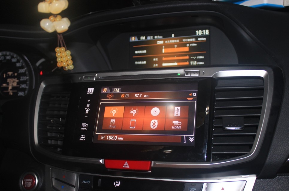 九代雅閣前門(mén)瑪仕舞套裝原車(chē)屏升級(jí)DVD碟盒