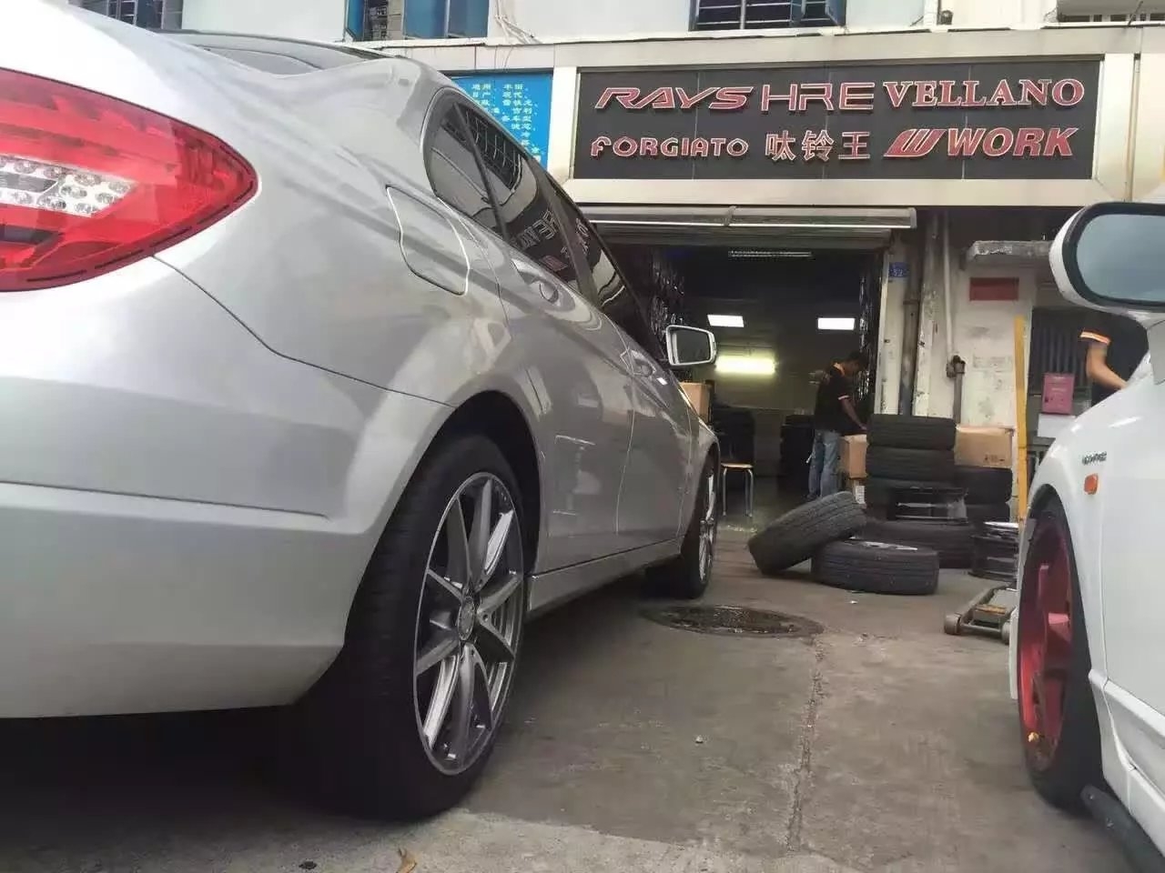 升級奔馳 A45 原裝 18完工
