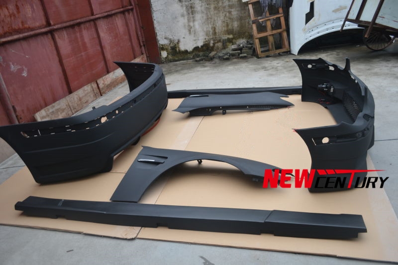 老款BMW寶馬7系改裝PD寬體大包圍 古董車變身面對世界