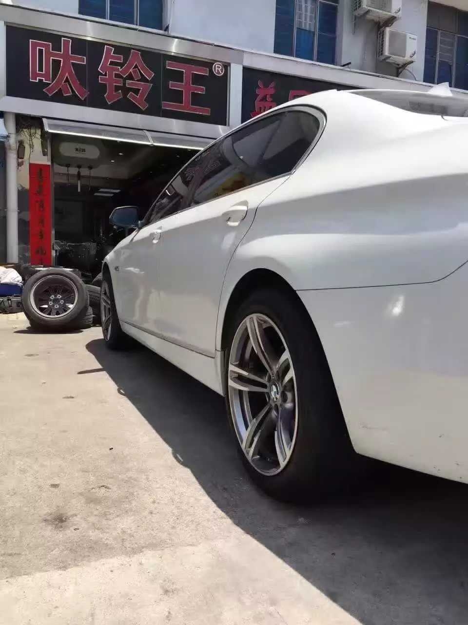 寶馬，升級 M4 原裝 鍛造 19寸 完工