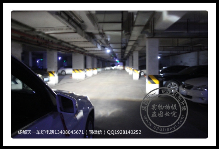 成都奔馳GLK260改裝氙氣燈雙光透鏡高配LED日行燈轉(zhuǎn)向燈