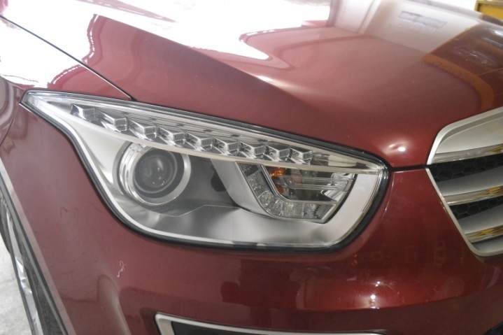 X80車燈透鏡改造 奔騰大燈改氙氣燈 日行燈邢臺恒信汽車改燈店