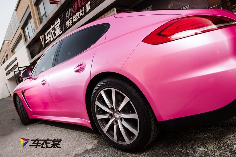 保時(shí)捷 改車(chē)衣裳糖果系列車(chē)身改色膜