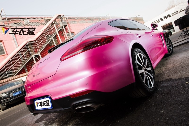 保時(shí)捷 改車(chē)衣裳糖果系列車(chē)身改色膜