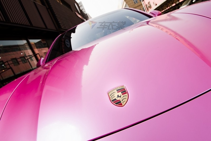 保時(shí)捷 改車(chē)衣裳糖果系列車(chē)身改色膜