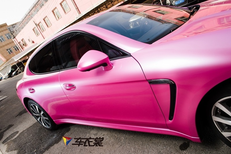 保時(shí)捷 改車(chē)衣裳糖果系列車(chē)身改色膜