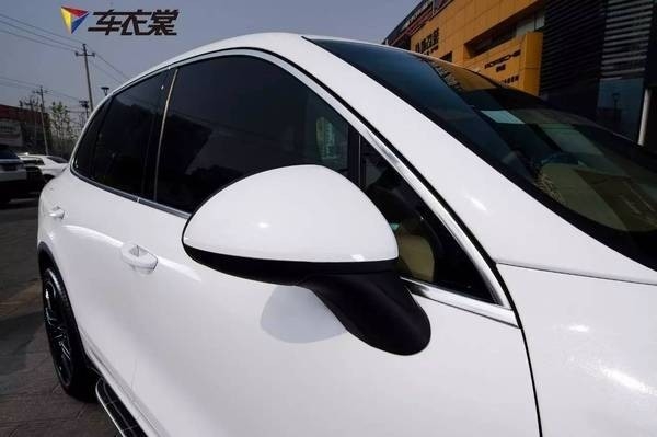 卡宴改電光白 改色的忠實(shí)粉絲！
