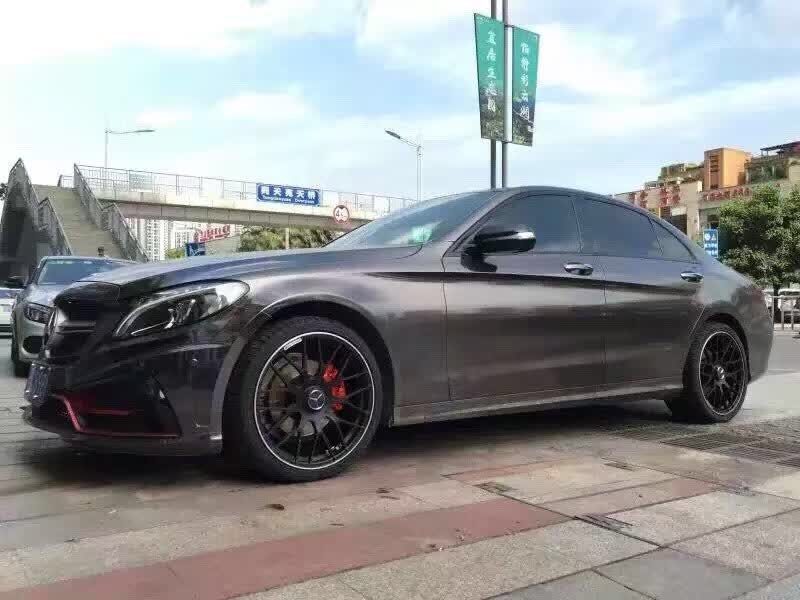 奔馳C200 升級(jí)19寸C63S 鍛造定制輪轂