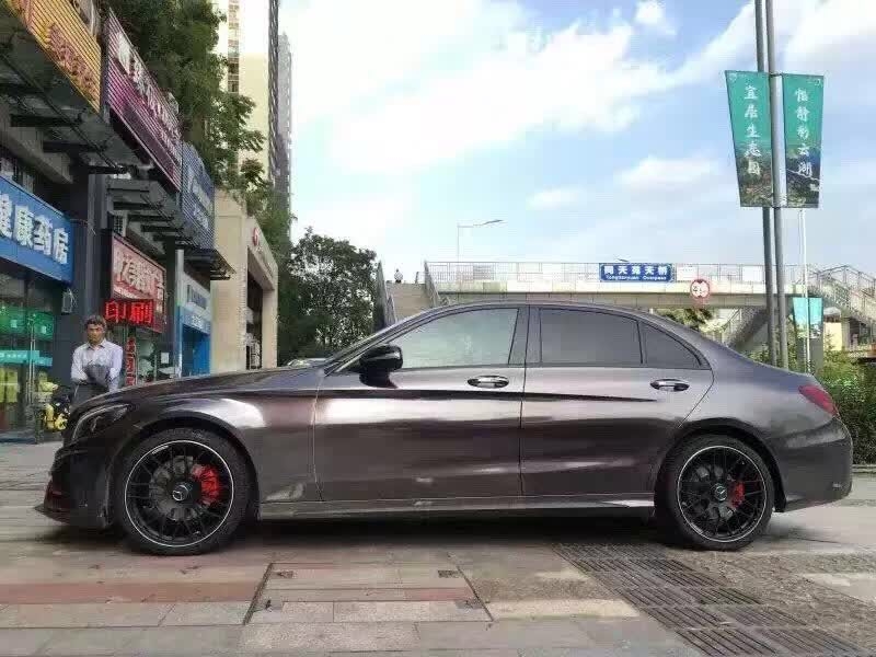 奔馳C200 升級(jí)19寸C63S 鍛造定制輪轂
