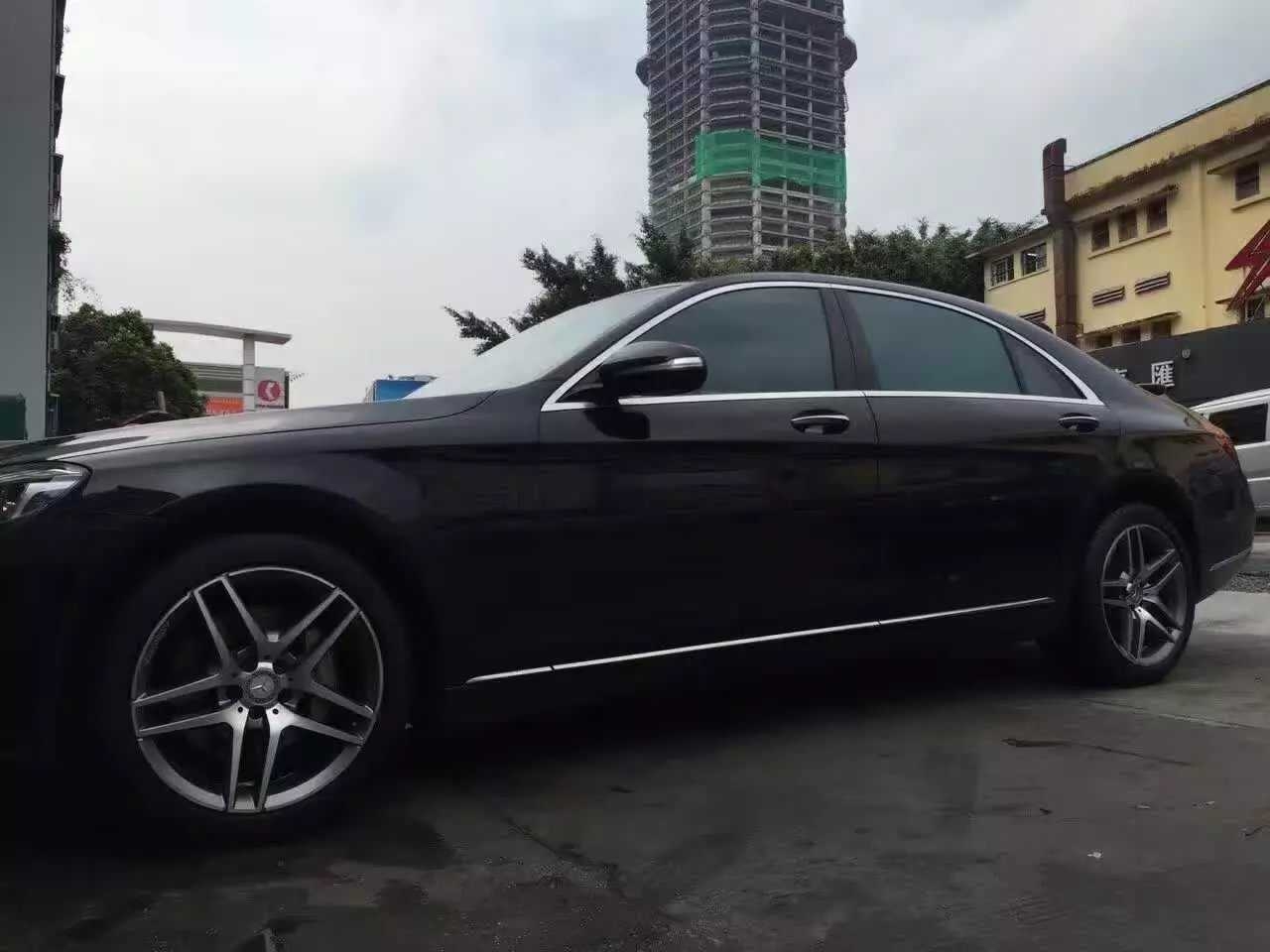 奔馳，升級(jí) S550 原裝 19寸 完工