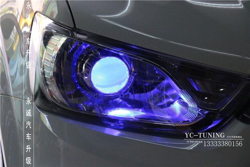 【永誠汽車】石家莊愛唯歐改燈，升級(jí)貝雷帽奢華改燈套裝